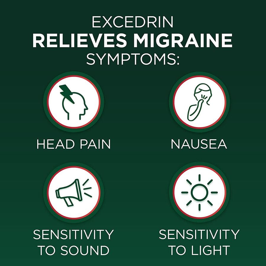 Compare Excedrin Migraine Extra Strength HSA Eligible Excedrin Migraine Extra Strength Caplets, 200 ct. | HSA